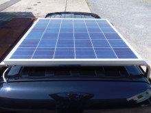 軽キャンピングカー　太陽光ソーラー蓄電システム完成！