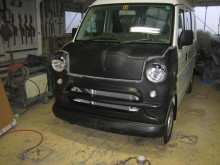 鈴鹿市 Y様 シェビー(エブリィ)の仮合せ&下処理中です。