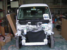 四日市市 S様 エブリイ(レイトバス)バラシ作業完了です。