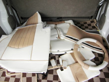 在庫車　ワーゲンバス（エブリイ）シートカバー取付　