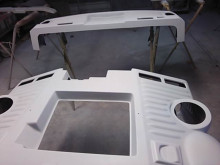 愛知県　Ｋ様　フレンチバス制作状況です。