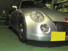 四日市市　Ｂ様　コペン入庫しました。