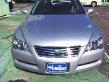 在庫車マークＸ　入庫です。