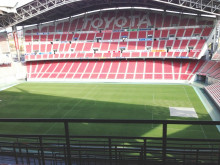 明日は豊田スタジアムでイベントです^_^