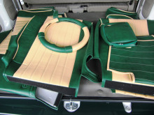 静岡県　Ｎ様　ワーゲンバス（エブリイ）シートカバー取付です。