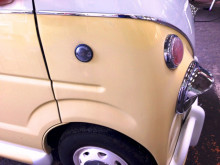 アーリー（ワーゲンバス）ミガキ処理中！