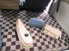 在庫車 アーリー(ワーゲンバス)シートカバー取付!