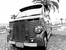 茨城県　オーテックプラザ様　フレンチバス　エアロオーダー有難うございます！