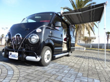 ワーゲンバスの軽キャンピングカー完成！