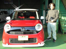 四日市市　H・M様　N-ONE　スマイルご来店納車有難うございます！