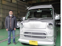 三重郡　H・M様　シェビー完成＆ご来店納車有難うございます！　