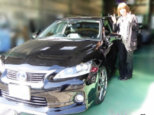 四日市市 Y様 レクサス CT200hご成約有難うございます!