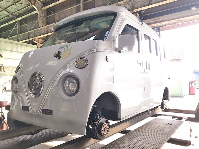 大阪府茨木市　Ｍ様　構造変更＆ガラスコート、ヘッドマーカーの取付が完了しました！