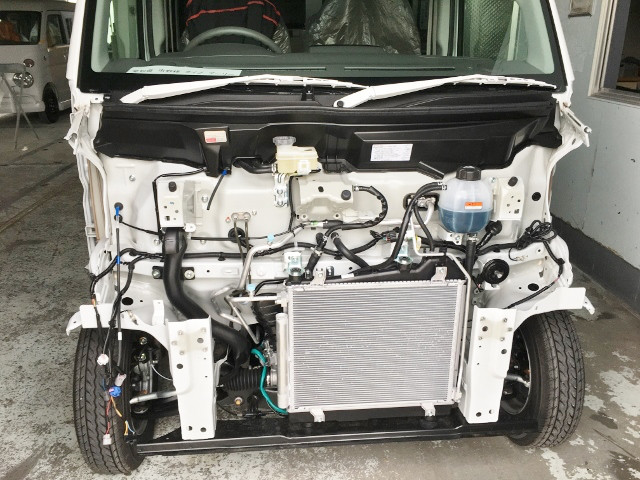 愛知県名古屋市　Ｉ・Ｍ様　エブリイのバラシ作業中です！