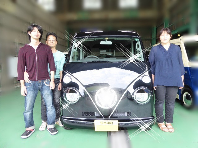 長野県下伊那郡　Ｍ・Ｍ様　ご来店納車有難うございました！　　