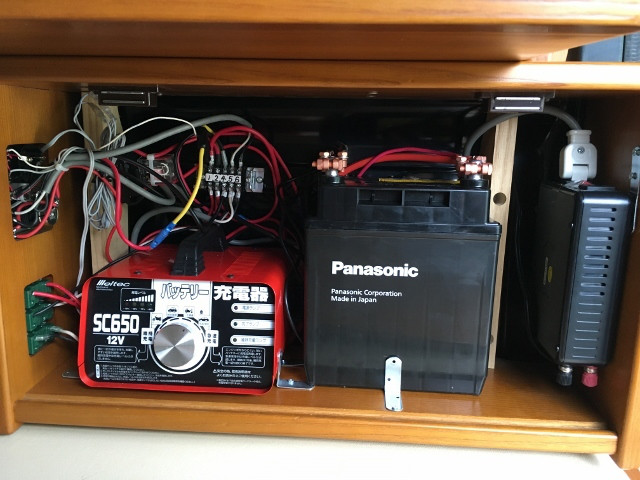 名張市（株）辻金属製作所様　サブバッテリー取付完了です！