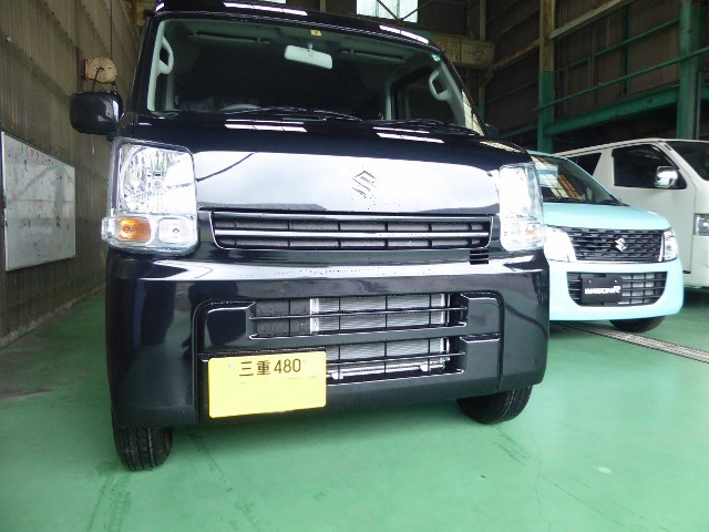 津市　M・Ｋ様　新車エブリイジョイン入庫しました　！　