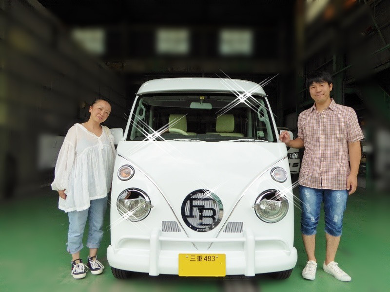 伊勢市　Ｍ・Ｅ様ご来店納車有難うございました！