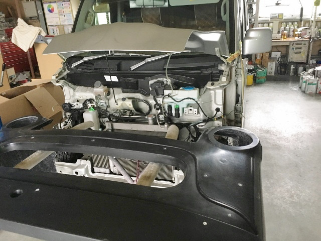 四日市市 H様 シェビーのバラシ作業完了です!