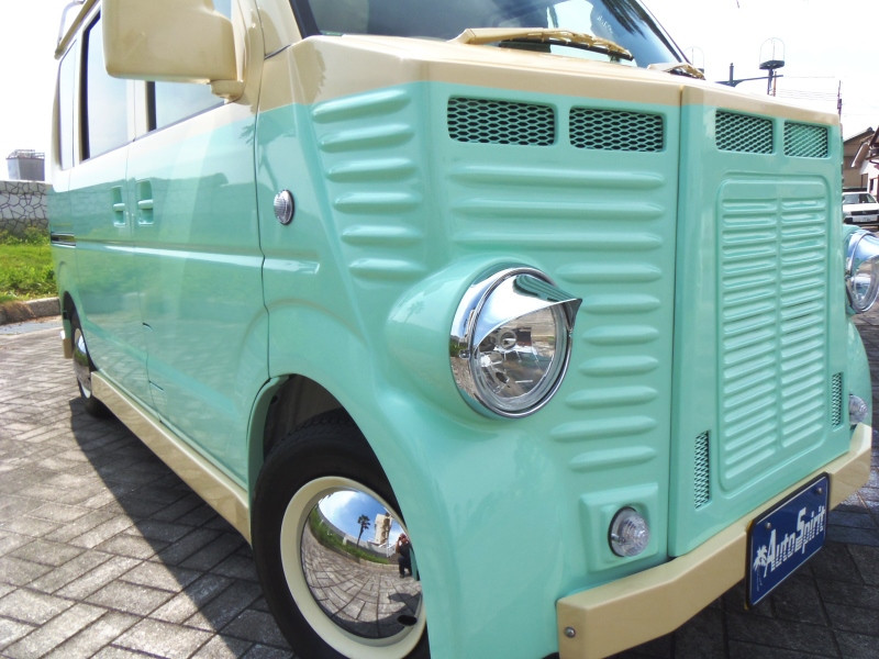 在庫車　タイプ　フレンチ　キャンピングカー葵の完成です！