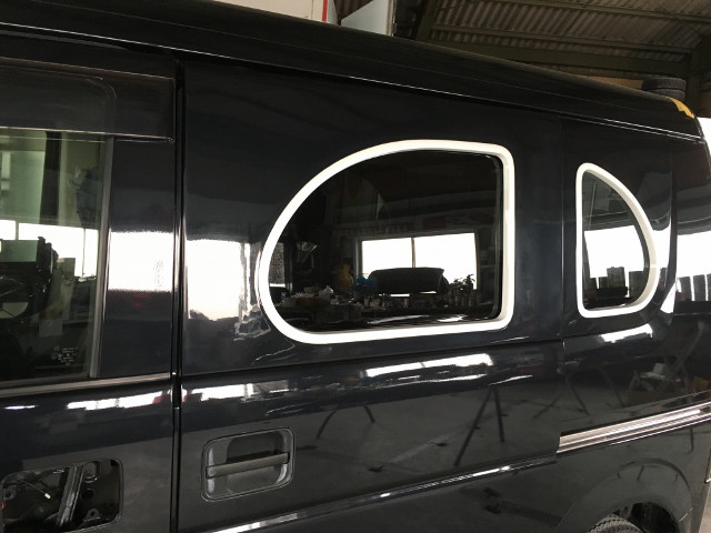 四日市市 A・M様 タイプ シェビーエアロパーツのペイント完了です!