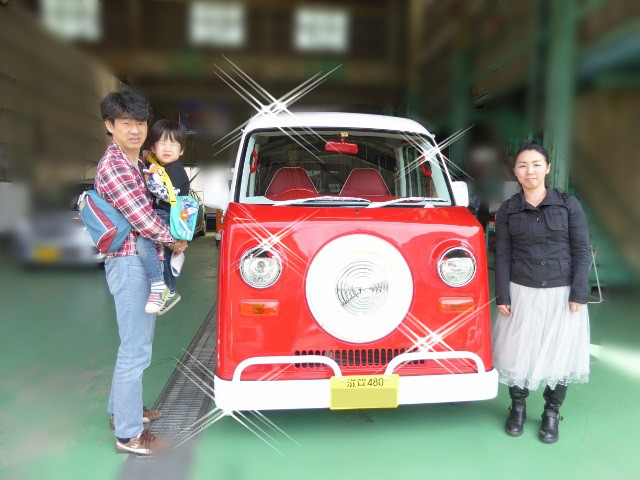 滋賀県大津市　Ｙ・Ｋ様　ＴＮ３６０のご来店納車有難うございました！