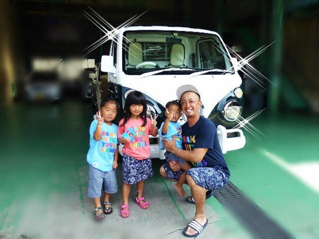 滋賀県　T・Ｕ様　アーリートラックのご来店納車有難うございました！