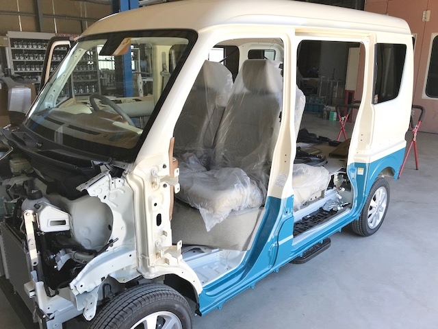 福岡県田川市　Ｏ・Ｋ様　ブギーライダーのボディーペイント完了です！