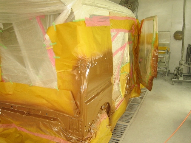 岐阜県郡上市　H・T様　2色目のペイント完了です！