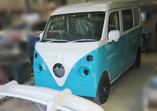 神奈川県伊勢原市 ゆめの森歯科様 ボディ&エアロパーツペイント完了です!