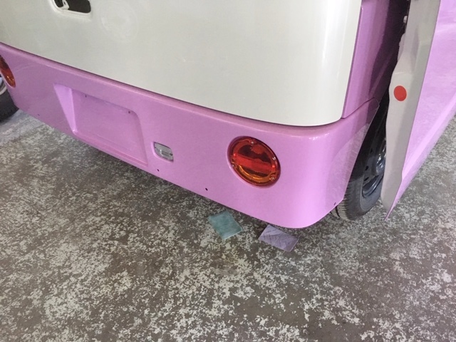 四日市市 Y・S様 アーリー(エブリイ)のボディーペイント完了です!