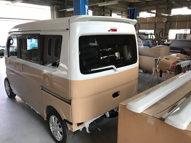 広島県福山市 S・M様 アーリーのペイントが完了しました!