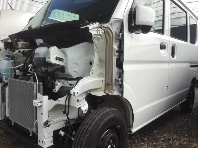 大阪府大阪市 O・K様 アーリー製作(エブリイ)のバラシ作業に入りました!