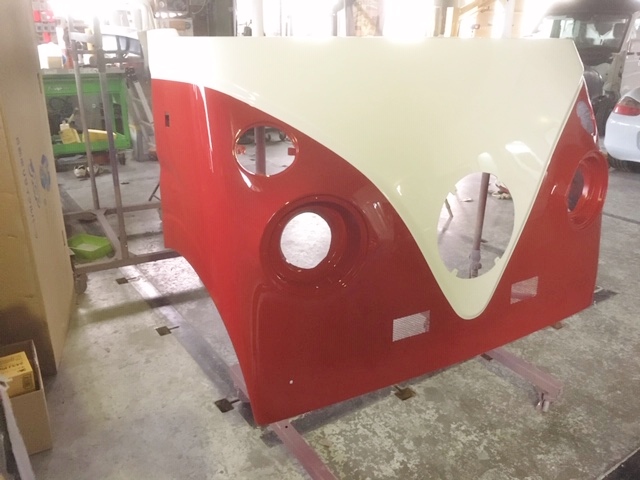 大阪府大阪市　Ｏ・Ｋ様　アーリーのエアロパーツのペイントが完了しました！