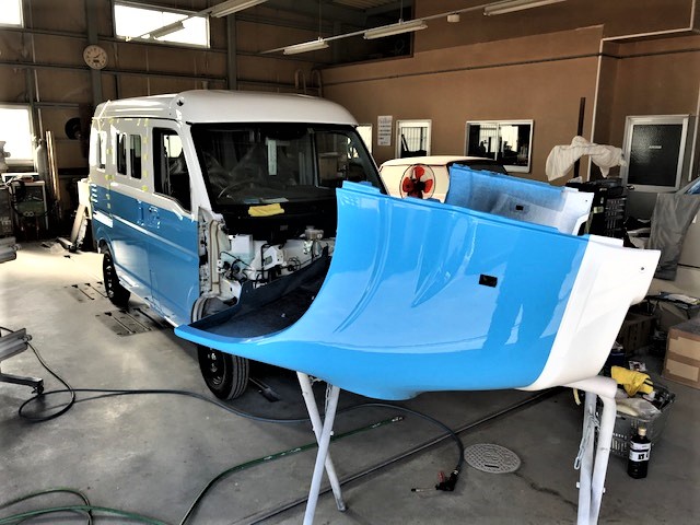 愛知県高浜市　Ｍ・Ｆ様　アーリーのペイント完了です！