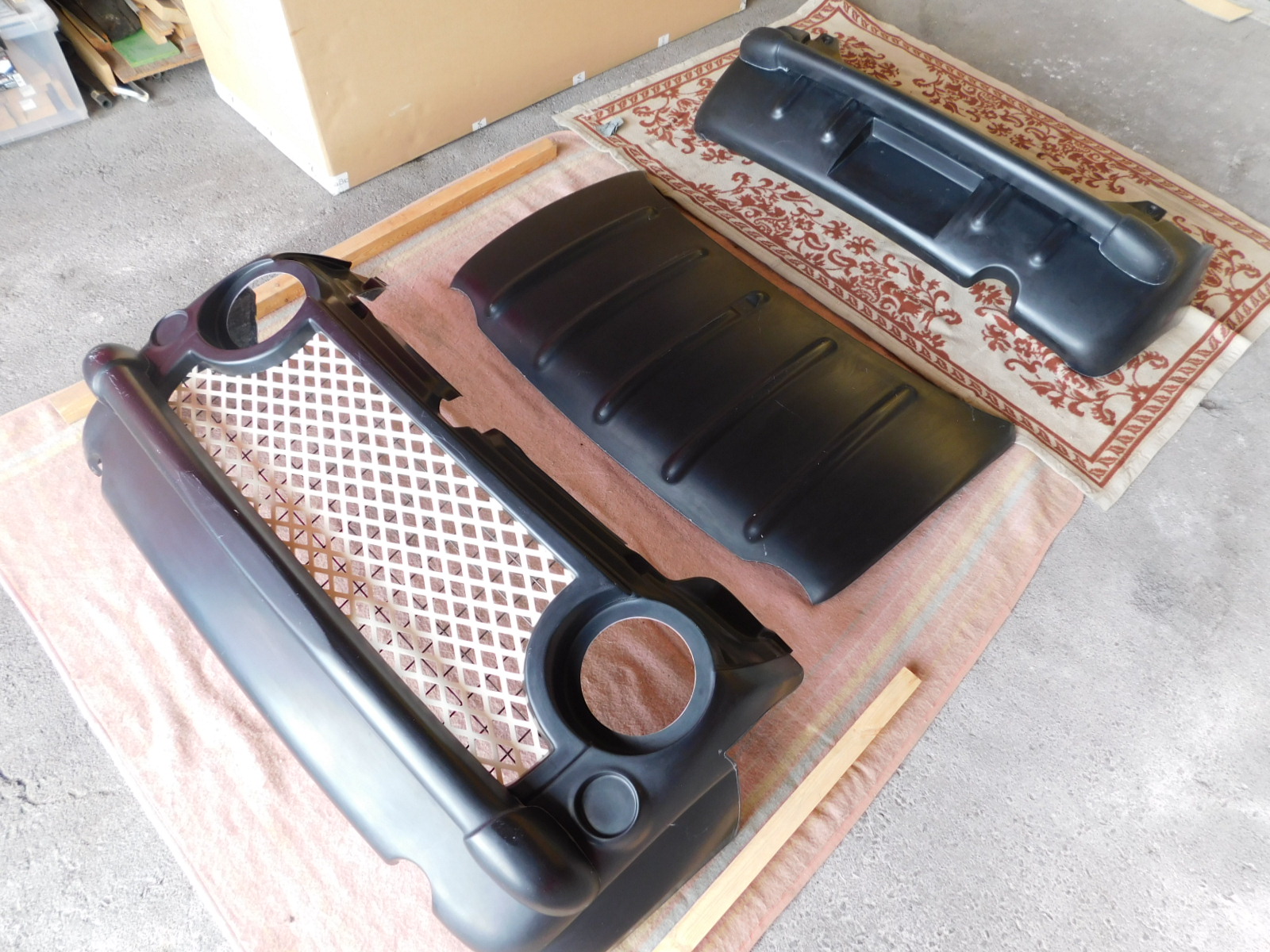 兵庫県神戸市　Ｍ・Ｔ様　ＰＫ１０パオのエアロパーツが完成しました！