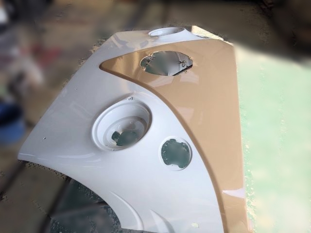 亀山市　Ｋ・Ｋ様　アーリーのボディペイント完了しました！