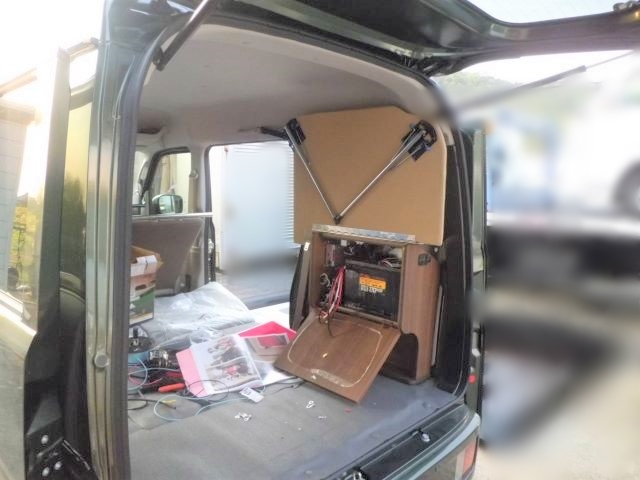 在庫車　軽キャンピングカーComfy-Ⅰの制作状況！