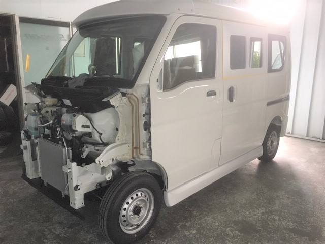 京都府舞鶴市　Ｔ・Ａ様　エブリイのバラシ作業＆下処理に入りました！