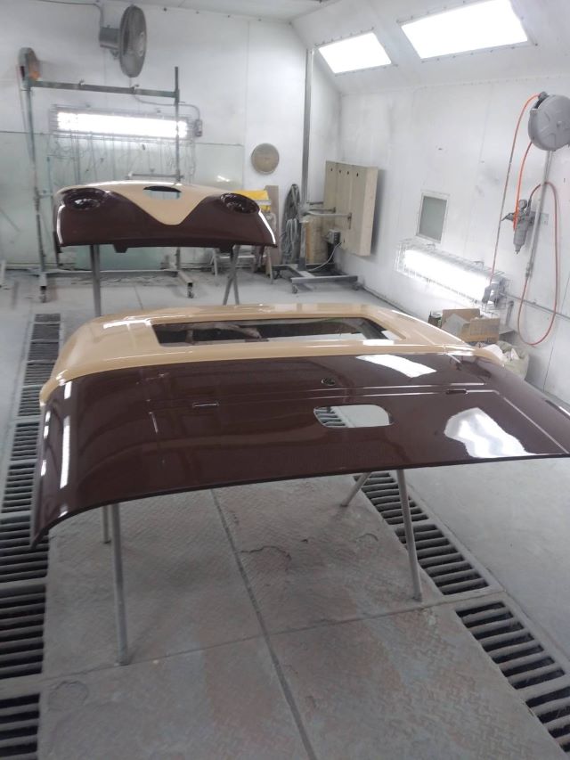 山口県山陽小野田市　Ｎ・Ｔ様　アーリーのエアロパーツのペイント中です！