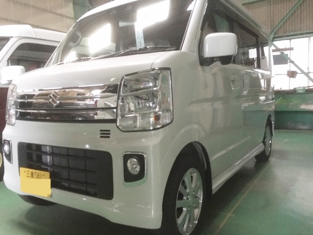 三重郡菰野町　Ｋ・Ｓ様　ベース車エブリイワゴンが入庫しました！