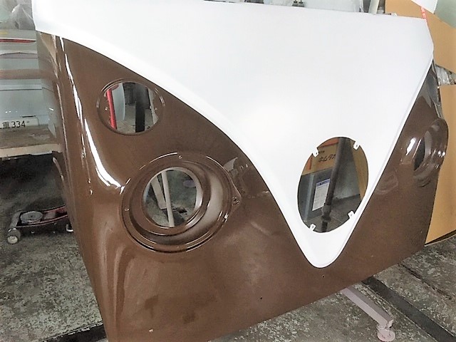 京都府舞鶴市　Ｔ・Ａ様　エアロパーツのペイントが間もなく完了です！