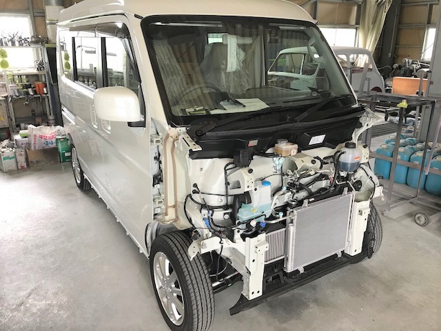 岐阜県瑞穂市　Ｙ・Ｓ様　エブリイのバラシ作業が完了しました！