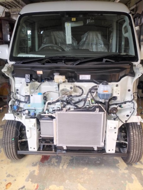 愛知県碧南市　Ｎ・Ｓ様　アーリー製作（エブリイ）のバラシ作業中です！