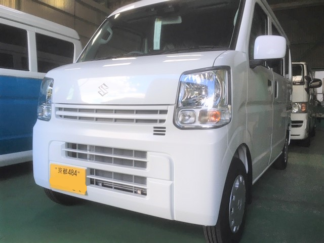 京都市左京区　Ｔ・Ｍ様Comfy-Ⅲフレンチバスの制作ベースのエブリイが入庫しました！