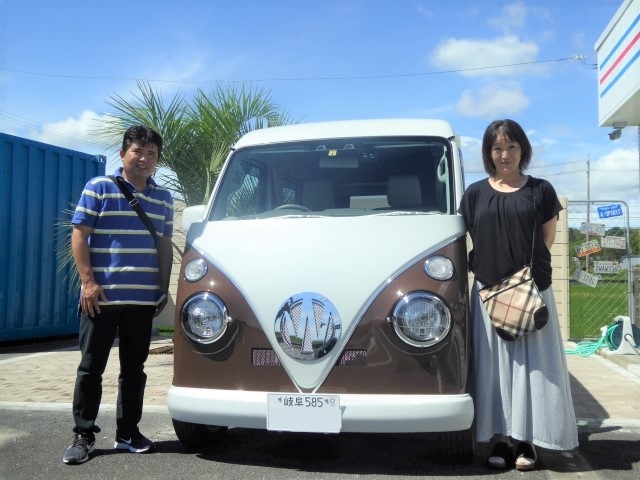 岐阜県瑞穂市　Ｙ・Ｓ様　アーリーのご来店納車有難うございました！