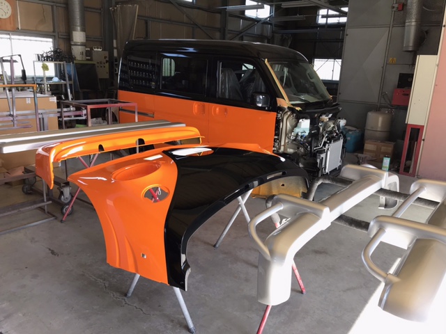 兵庫県明石市　Ｙ・Ｓ様　アーリーのペイントが完成しました！