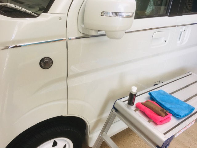 愛知県碧南市　Ｎ・Ｓ様　アーリーが完了してガラスコート処理に入りました！