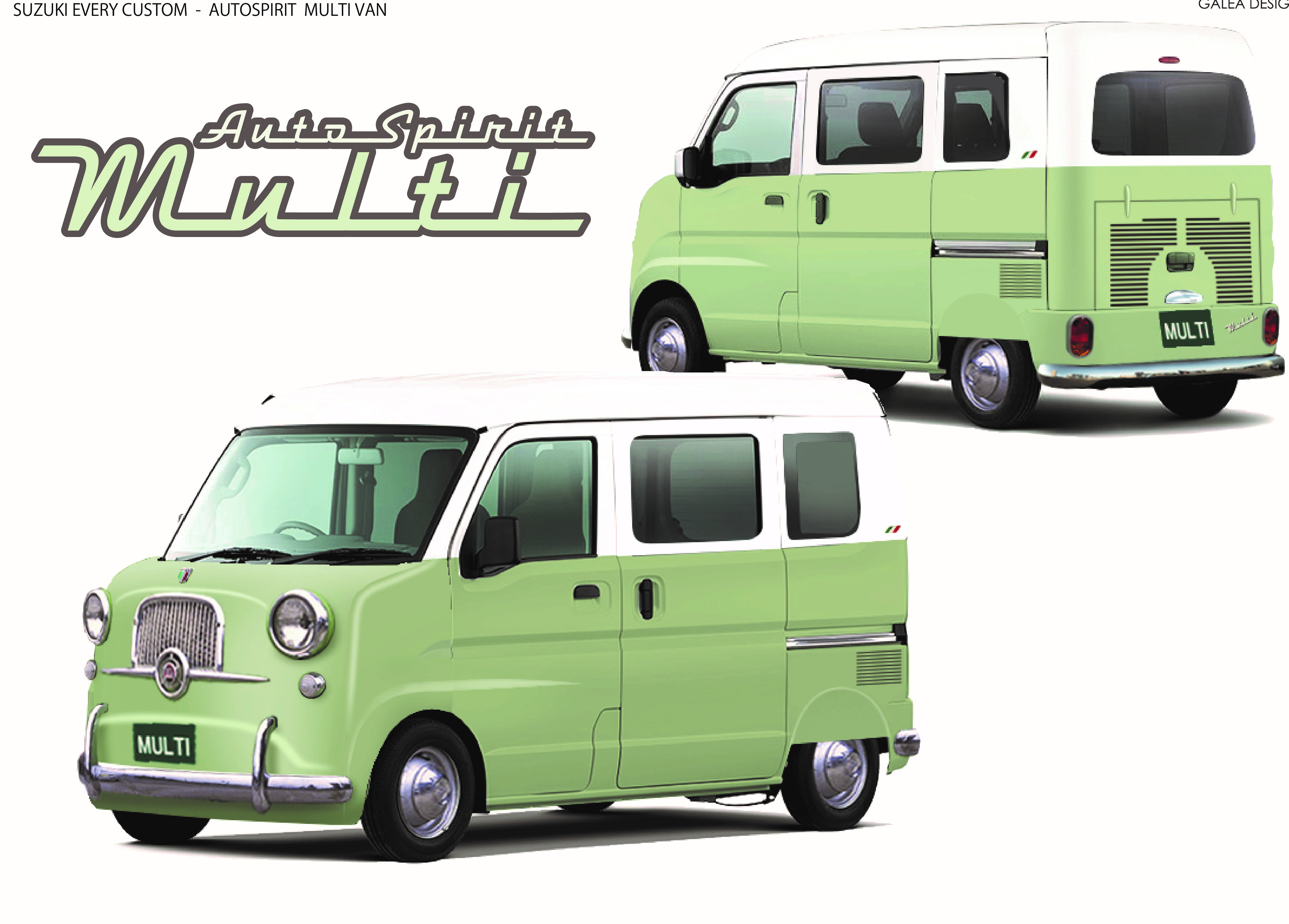 フィアット600　ムルティプラをモチーフにＮｅｗエアロ制作開始です！