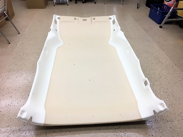 在庫車タイプ　アーリー（ソフィアベージュⅡ）のルーフカバーが完成です！